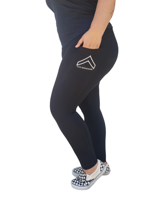 WOMEN'S BLACK LEGGINGS