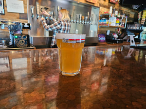 ALL-AMERICAN DRINKING GLASS