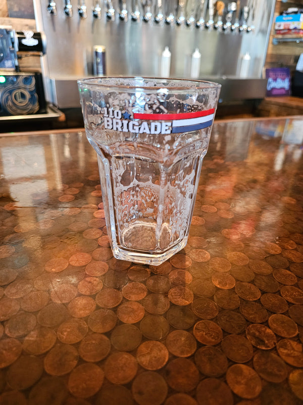 ALL-AMERICAN DRINKING GLASS