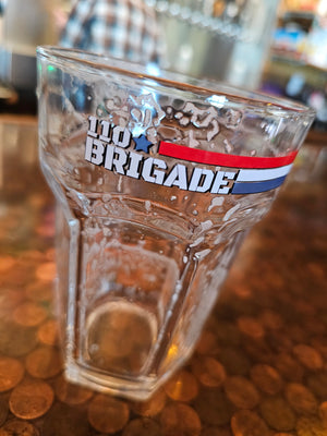 ALL-AMERICAN DRINKING GLASS