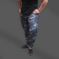 WOMEN'S BLACK CAMO LEGGINGS