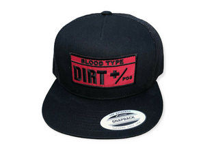 BLOOD TYPE TRUCKER SNAPBACK