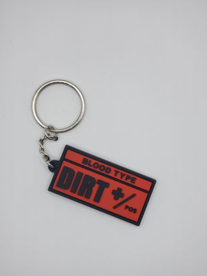 RUBBER LOGO KEY CHAIN